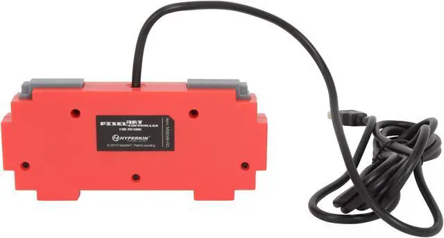 Alt view image 4 of 6 - Hyperkin 813048014225 Pixel Art Controller for PC/Mac-Red