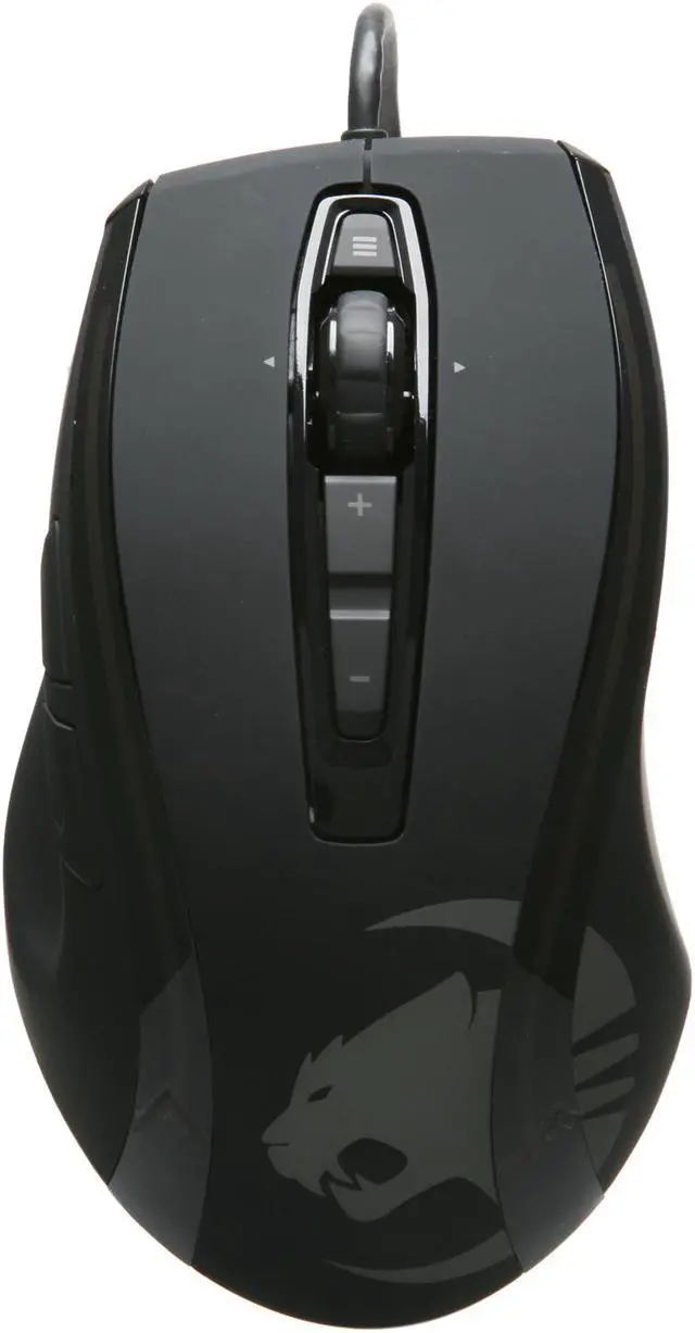 Alt view image 2 of 6 - ROCCAT Kone[+] ROC-11-801 Black 8 Buttons Tilt Wheel USB Wired Laser Gaming Mouse