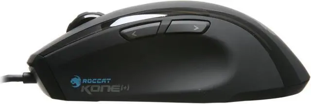 Alt view image 3 of 6 - ROCCAT Kone[+] ROC-11-801 Black 8 Buttons Tilt Wheel USB Wired Laser Gaming Mouse