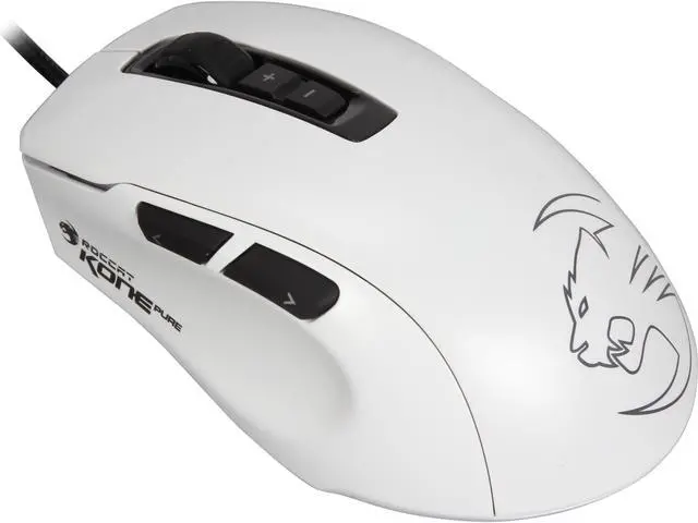 Main image of ROCCAT Kone Pure Color ROC-11-700-W White 7 Buttons USB Wired Laser Gaming Mouse