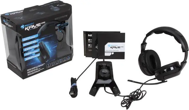 Alt view image 10 of 10 - ROCCAT Kave XTD 5.1 Digital Gaming Headset