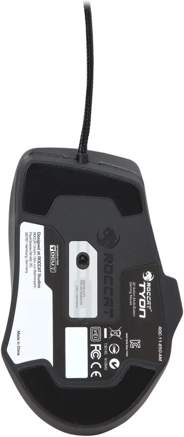 Alt view image 4 of 5 - ROCCAT Tyon All Action Multi-Button USB Gaming Mouse - Black