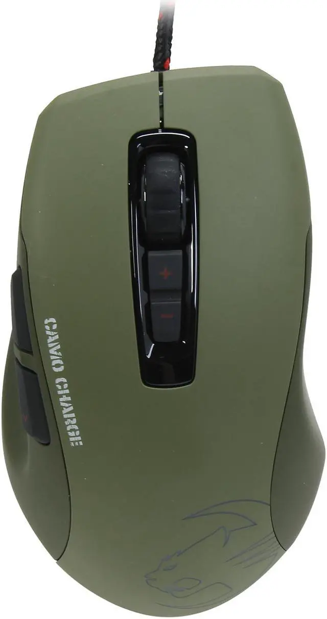 Alt view image 2 of 5 - ROCCAT Kone Pure Military ROC-11-711 7 Buttons 1 x Wheel USB Wired Optical Core Performance Gaming Mouse - Camo Charge