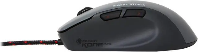 Alt view image 3 of 5 - ROCCAT Kone Pure Military ROC-11-712 Naval Storm 7 Buttons 1 x Wheel USB Wired Optical Core Performance Gaming Mouse