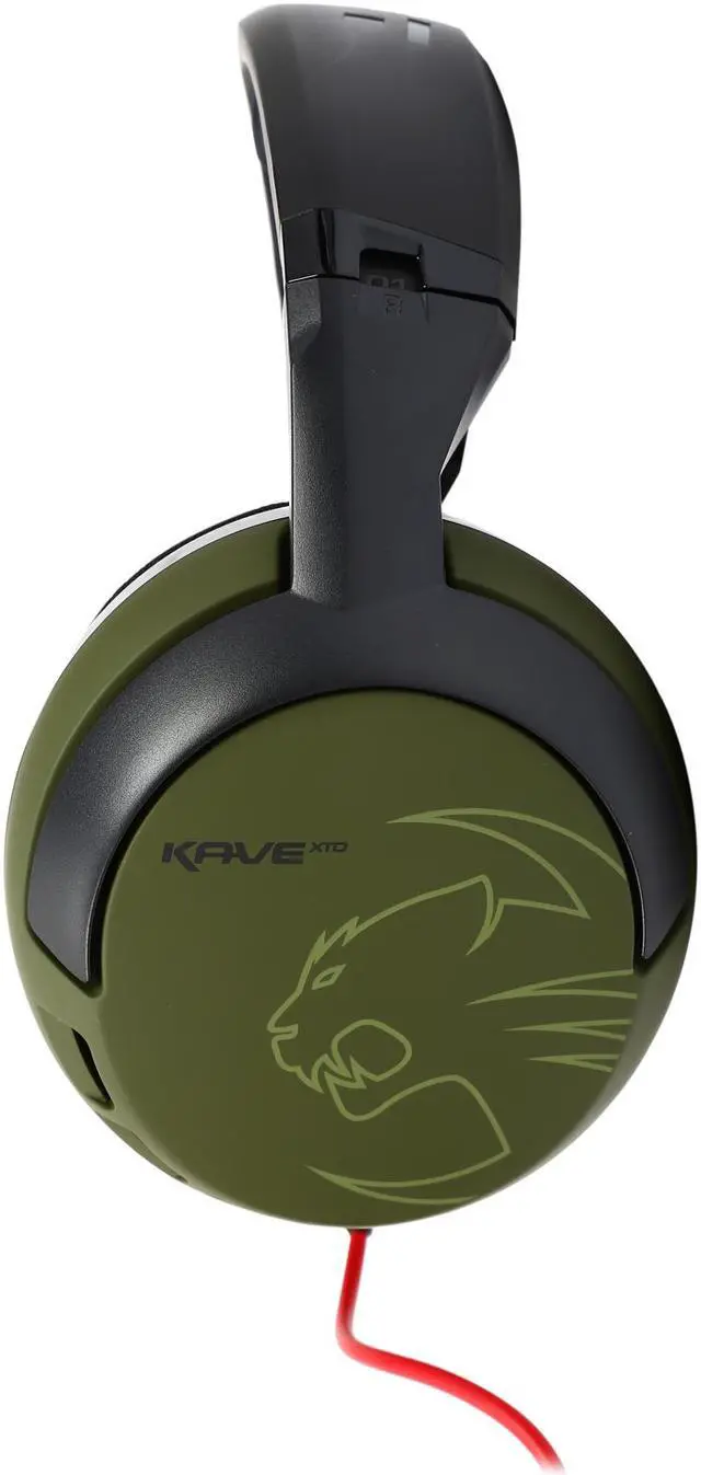 Alt view image 4 of 7 - ROCCAT Kave XTD Stereo PC Gaming Headset Military Edition - Camo Charge