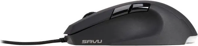 Alt view image 3 of 5 - ROCCAT Savu ROC-11-600 Black 1 x Wheel USB Wired Optical Gaming Mouse