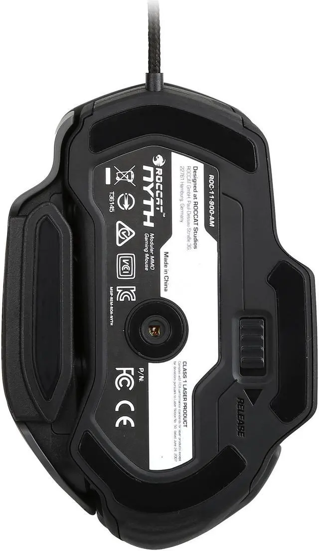Alt view image 5 of 8 - ROCCAT Nyth Modular MMO Gaming Mouse