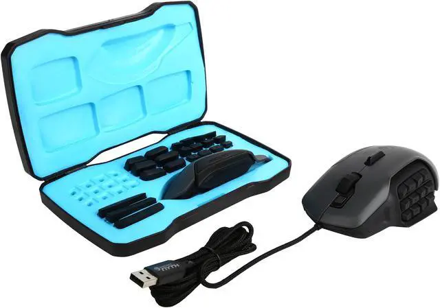 Alt view image 8 of 8 - ROCCAT Nyth Modular MMO Gaming Mouse