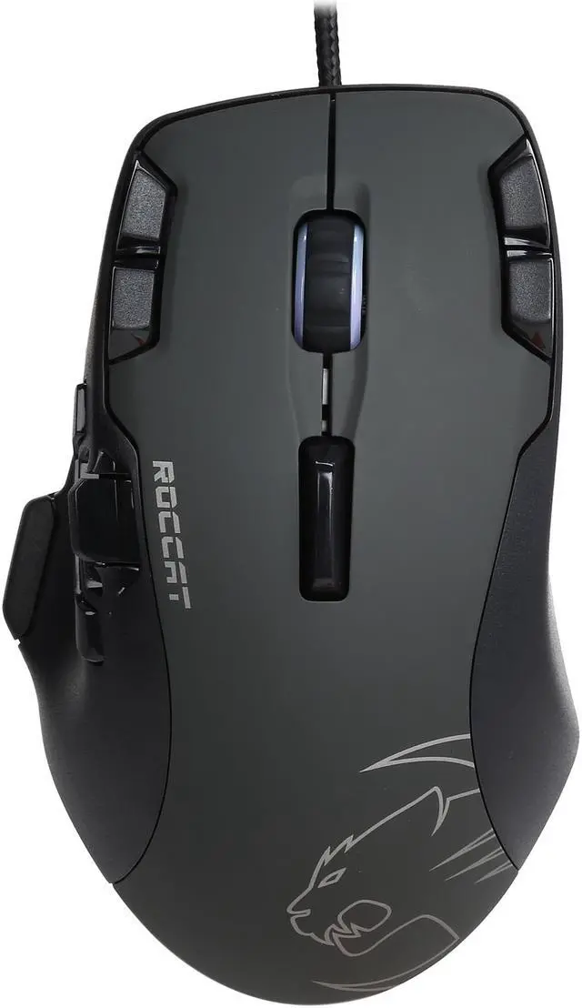 Alt view image 2 of 5 - ROCCAT Tyon ROC-11-850 Black 14 Buttons 1 x Wheel USB 2.0 Wired Laser Gaming Mouse