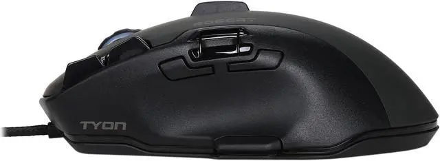 Alt view image 3 of 5 - ROCCAT Tyon ROC-11-850 Black 14 Buttons 1 x Wheel USB 2.0 Wired Laser Gaming Mouse