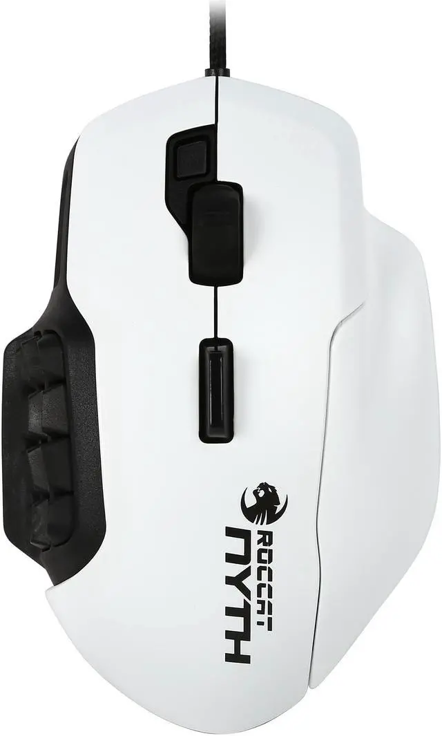 Alt view image 3 of 7 - ROCCAT Nyth Modular MMO Gaming Mouse - White