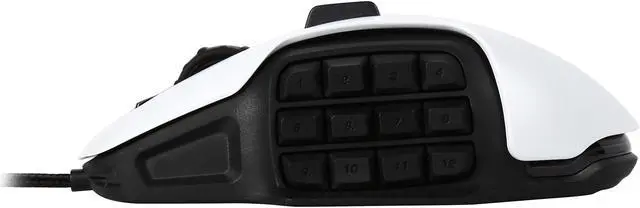 Alt view image 4 of 7 - ROCCAT Nyth Modular MMO Gaming Mouse - White