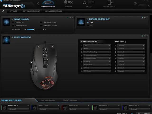 Alt view image 7 of 7 - ROCCAT KONE Pure Owl-eye - Optical RGB Gaming Mouse