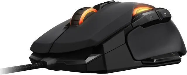 Alt view image 2 of 9 - ROCCAT Kone AIMO ROC-11-815-BK Black Tilt Wheel USB 2.0 Wired Optical Gaming Mouse