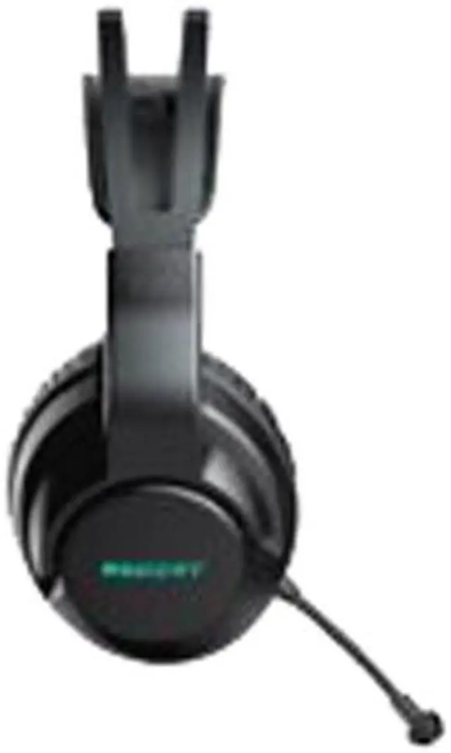 Alt view image 3 of 6 - ROCCAT Elo 7.1 Air PC Wireless Gaming Headset, Surround Sound Headphones with Detachable Noise Cancelling Microphone, 50mm Drivers, 24 Hr Battery Life, RGB Lighting, Black