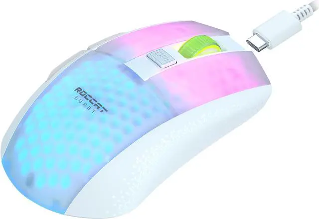 Alt view image 2 of 4 - ROCCAT Burst Pro Air Lightweight Wireless Optical Mouse - White ROC-11-435