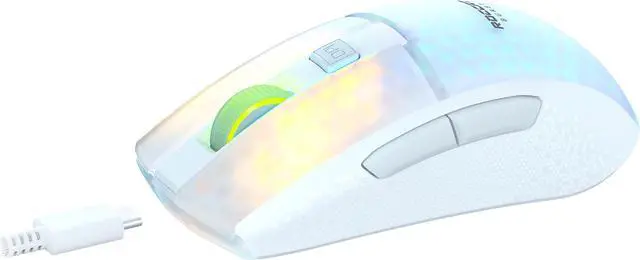 Alt view image 3 of 4 - ROCCAT Burst Pro Air Lightweight Wireless Optical Mouse - White ROC-11-435