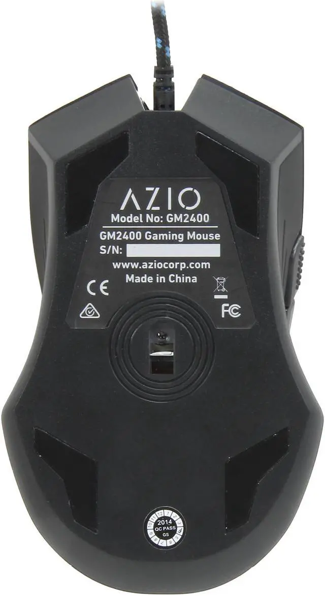Alt view image 4 of 5 - Azio USB Gaming Mouse (GM2400)
