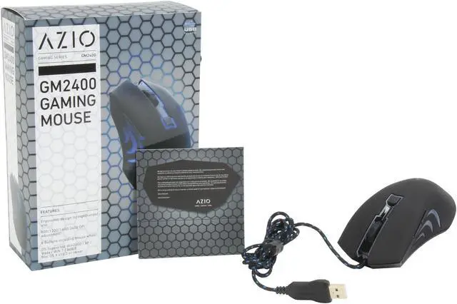 Alt view image 5 of 5 - Azio USB Gaming Mouse (GM2400)