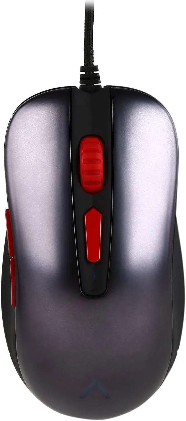 Alt view image 3 of 5 - Azio EXO1 Black 6 Buttons 1 x Wheel USB Wired Optical Gaming Mouse