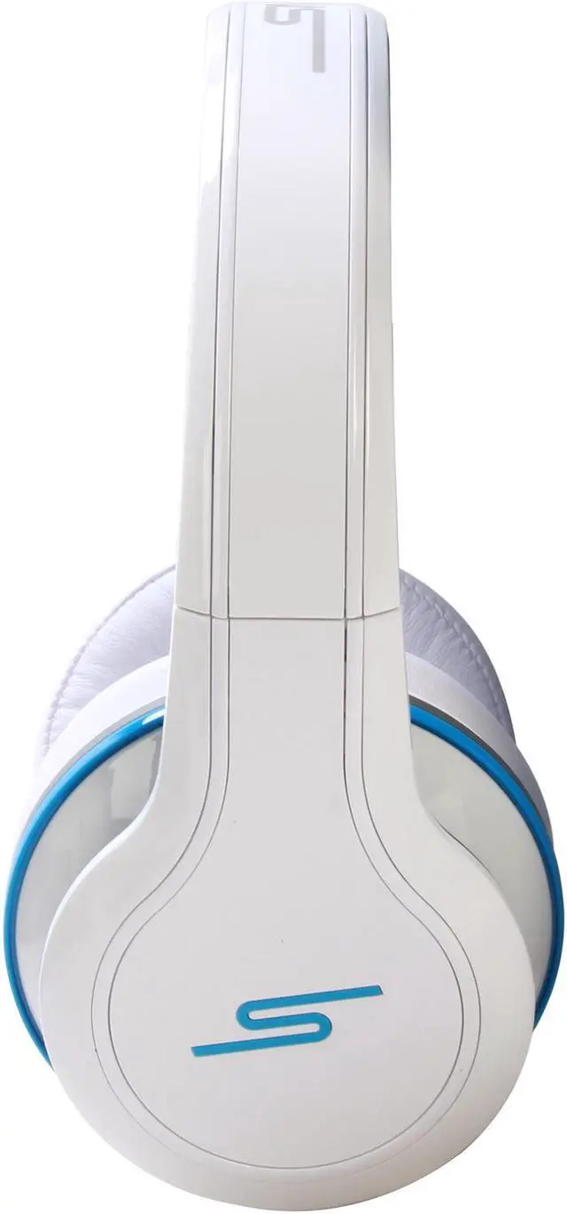 Alt view image 6 of 10 - SMS Audio White SMS-WD-WHT 3.5mm Connector Over-Ear STREET by 50 Wired Headphone