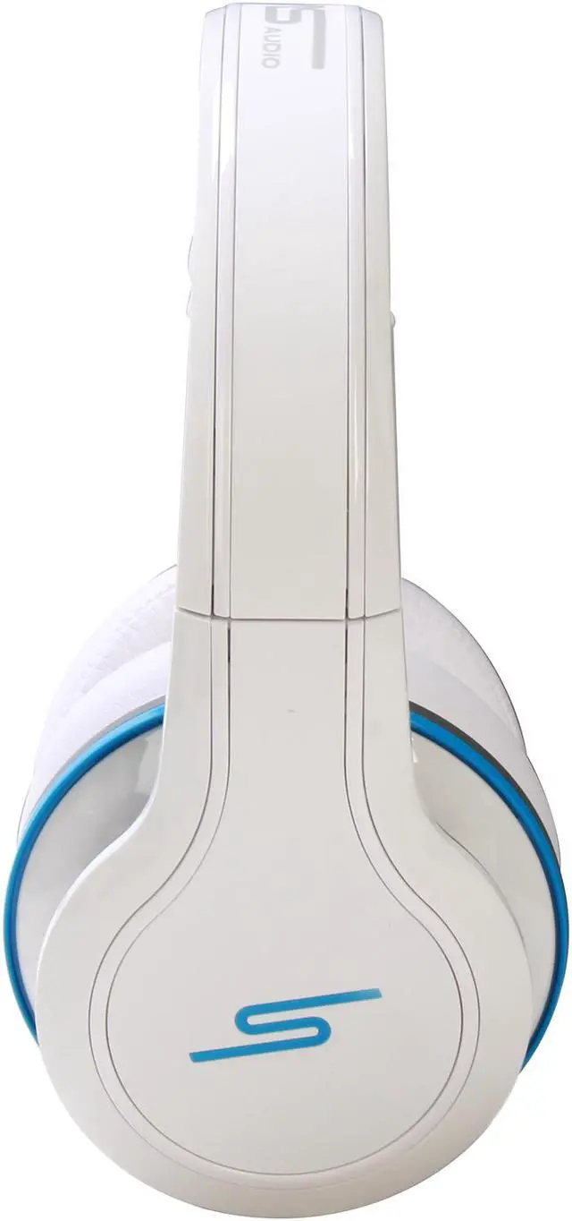 Alt view image 8 of 10 - SMS Audio White SMS-WD-WHT 3.5mm Connector Over-Ear STREET by 50 Wired Headphone