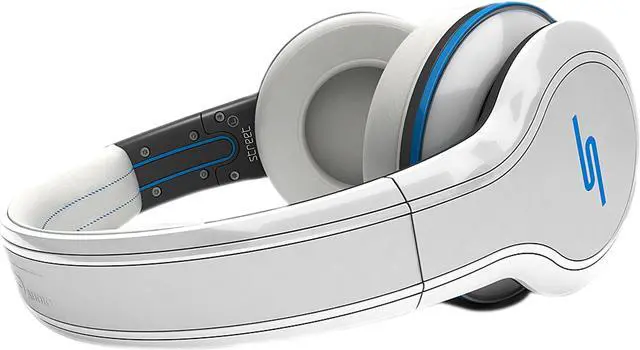 Alt view image 3 of 10 - SMS Audio White SMS-WD-WHT 3.5mm Connector Over-Ear STREET by 50 Wired Headphone