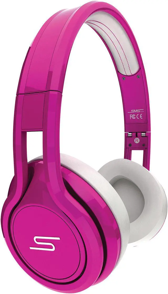 Main image of SMS Audio STREET by 50 Pink SMS-ONWD-PNK Wired On-Ear Headphones