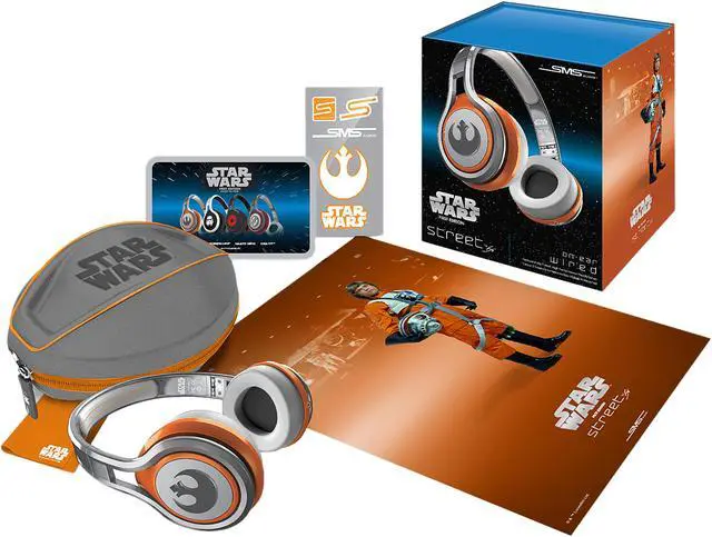 Alt view image 4 of 4 - SMS Audio Rebel SMS-ONWD-SW-REBEL 3.5mm Connector On Ear Wired Street for Star Wars Rebel