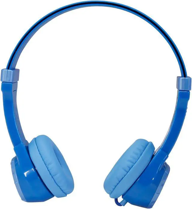 Alt view image 3 of 7 - JLab JBuddies Kids Volume Limiting Headphones - Blue - JK-BLUE-RTL