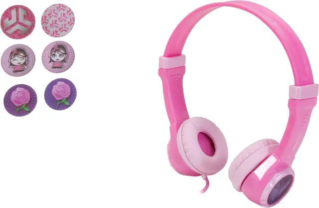Main image of JLab JBuddies Kids Volume Limiting Headphones - Pink - JK-PINK-RTL