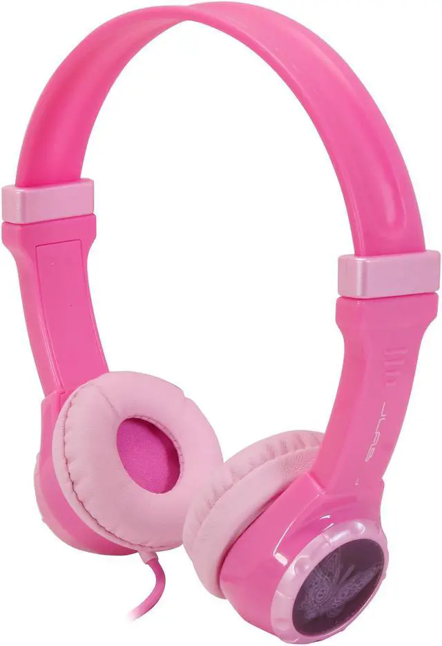 Alt view image 2 of 6 - JLab JBuddies Kids Volume Limiting Headphones - Pink - JK-PINK-RTL