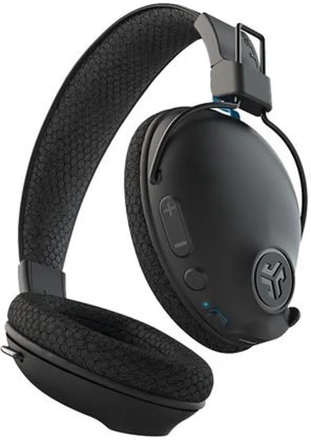 Alt view image 3 of 6 - JLab Play Pro Gaming Wireless Over-Ear Headphones Black (GHBPLAYPRORBLK4)