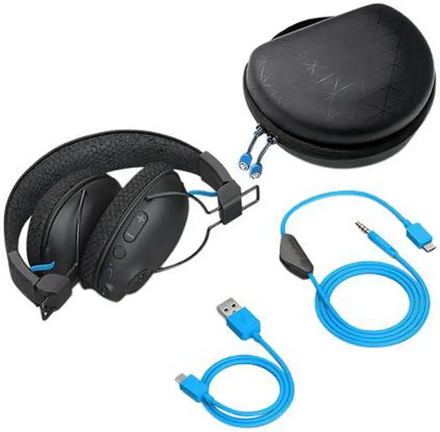 Alt view image 5 of 6 - JLab Play Pro Gaming Wireless Over-Ear Headphones Black (GHBPLAYPRORBLK4)