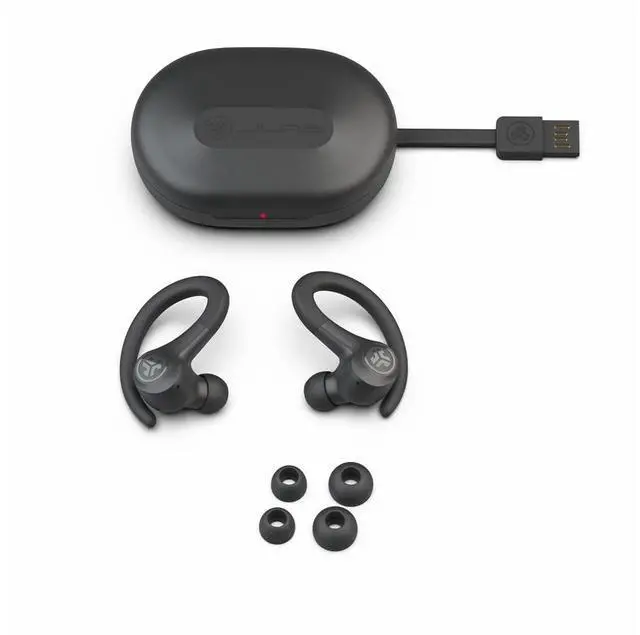 Alt view image 3 of 3 - JLAB GO AIR SPORT TRUE WIRELESS EARBUDS