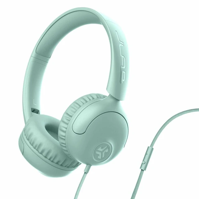 Main image of JLab Studio 2 HWSTUD2RMNT93 Headset - Stereo - Mini-phone (3.5mm) - Wired - On-ear, Over-the-head - Binaural - Supra-aural - 3 ft Cable - Mint - HWSTUD2RMNT93