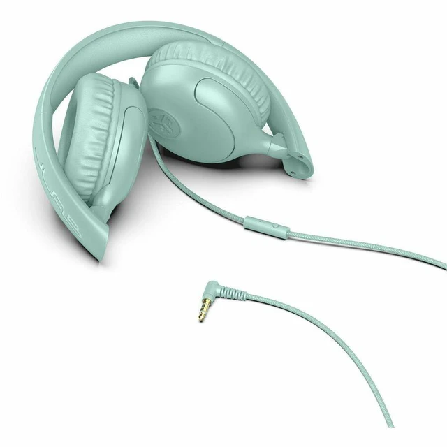 Alt view image 4 of 4 - JLab Studio 2 HWSTUD2RMNT93 Headset - Stereo - Mini-phone (3.5mm) - Wired - On-ear, Over-the-head - Binaural - Supra-aural - 3 ft Cable - Mint - HWSTUD2RMNT93