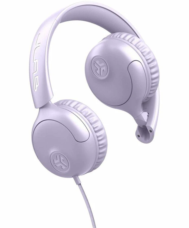 Alt view image 3 of 4 - JLab Studio 2 HWSTUD2RLLC93 Headset - Stereo - Mini-phone (3.5mm) - Wired - On-ear, Over-the-head - Binaural - Supra-aural - 3 ft Cable - Lilac - HWSTUD2RLLC93