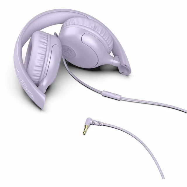 Alt view image 4 of 4 - JLab Studio 2 HWSTUD2RLLC93 Headset - Stereo - Mini-phone (3.5mm) - Wired - On-ear, Over-the-head - Binaural - Supra-aural - 3 ft Cable - Lilac - HWSTUD2RLLC93