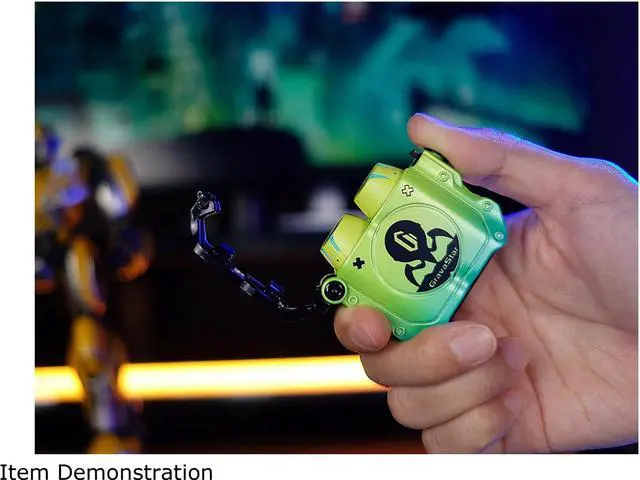 Alt view image 4 of 6 - GravaStar Sirius True Wireless Earbuds - Neon Green