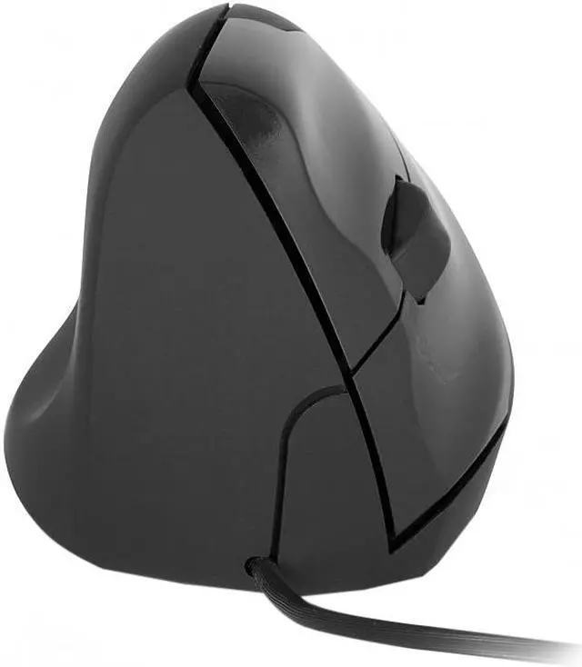 Alt view image 2 of 4 - Urban Factory ERGO EML01UF-V2 Black 3 Buttons 1 x Wheel USB Wired Optical ERGONOMIC Vertical Mouse