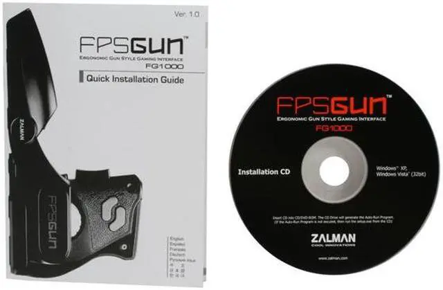 Alt view image 9 of 10 - ZALMAN FG1000 Black 6 Buttons 1 x Wheel USB Wired Gun Mouse