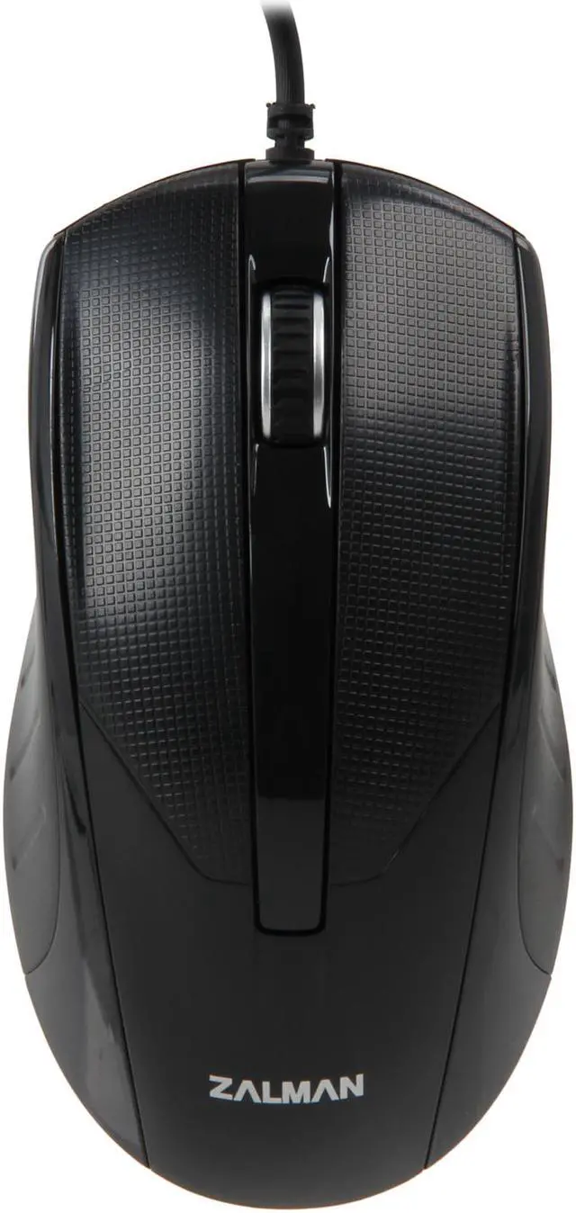 Alt view image 4 of 6 - ZALMAN ZM-M100 Black 3 Buttons 1 x Wheel USB Wired Optical Mouse