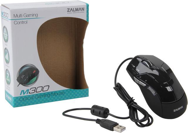 Alt view image 6 of 6 - ZALMAN ZM-M300 Black 7 Buttons 1 x Wheel USB Wired Optical Mouse