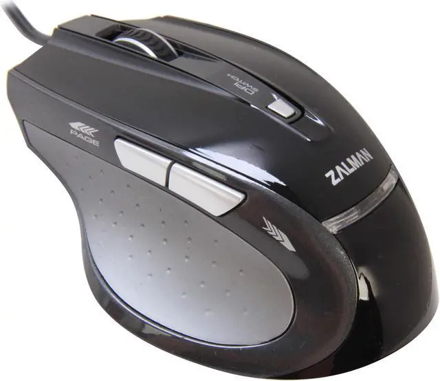 Main image of ZALMAN ZM-M400 Black 6 Buttons 1 x Wheel USB Wired Optical Gaming Mouse