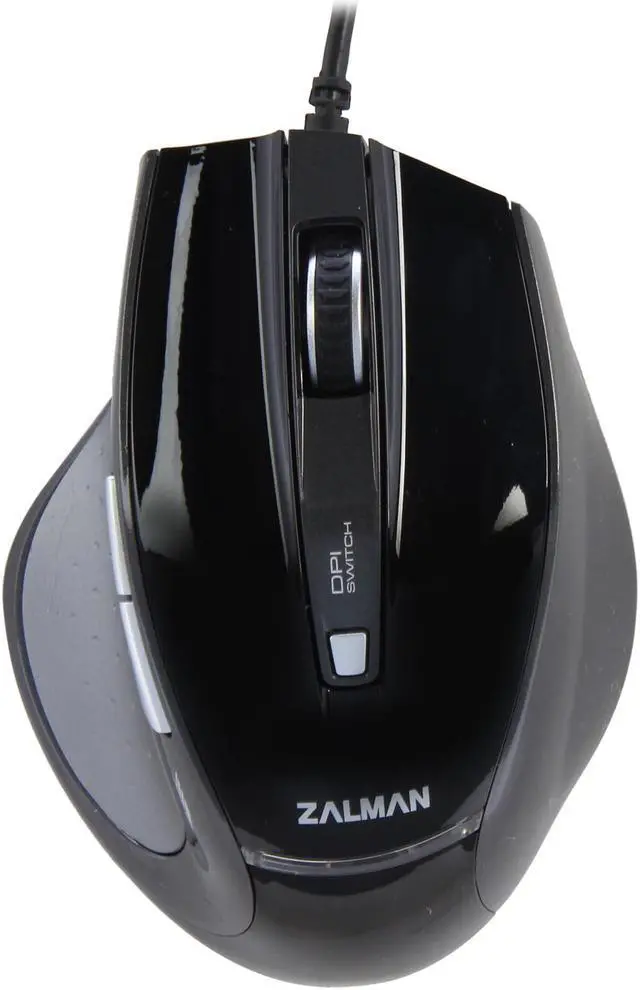 Alt view image 2 of 5 - ZALMAN ZM-M400 Black 6 Buttons 1 x Wheel USB Wired Optical Gaming Mouse