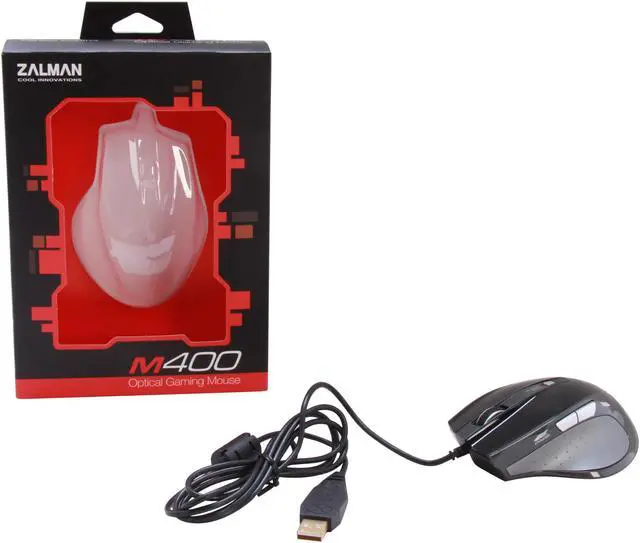 Alt view image 5 of 5 - ZALMAN ZM-M400 Black 6 Buttons 1 x Wheel USB Wired Optical Gaming Mouse