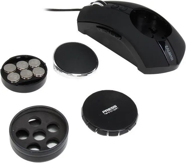 Alt view image 5 of 6 - ZALMAN GM3 Black 7 Buttons 1 x Wheel USB Wired Laser Eclipse Premium Laser Gaming Mouse