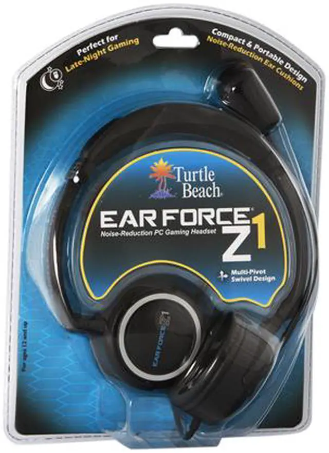 Alt view image 6 of 10 - Turtle Beach Ear Force Z1 PC Gaming Headset