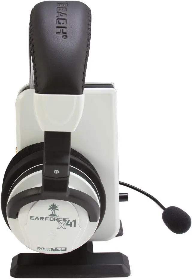 Alt view image 4 of 9 - Turtle Beach Ear Force X41 (XBOX LIVE Chat + Wireless Digital RF Game Audio, Dolby Headphone 7.1 Surround Sound)